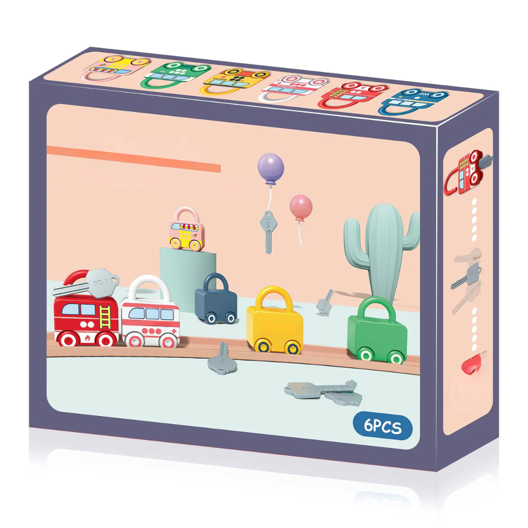 InteractiveLocks - Montessori Learning Toy with Interactive Locks - Image 4