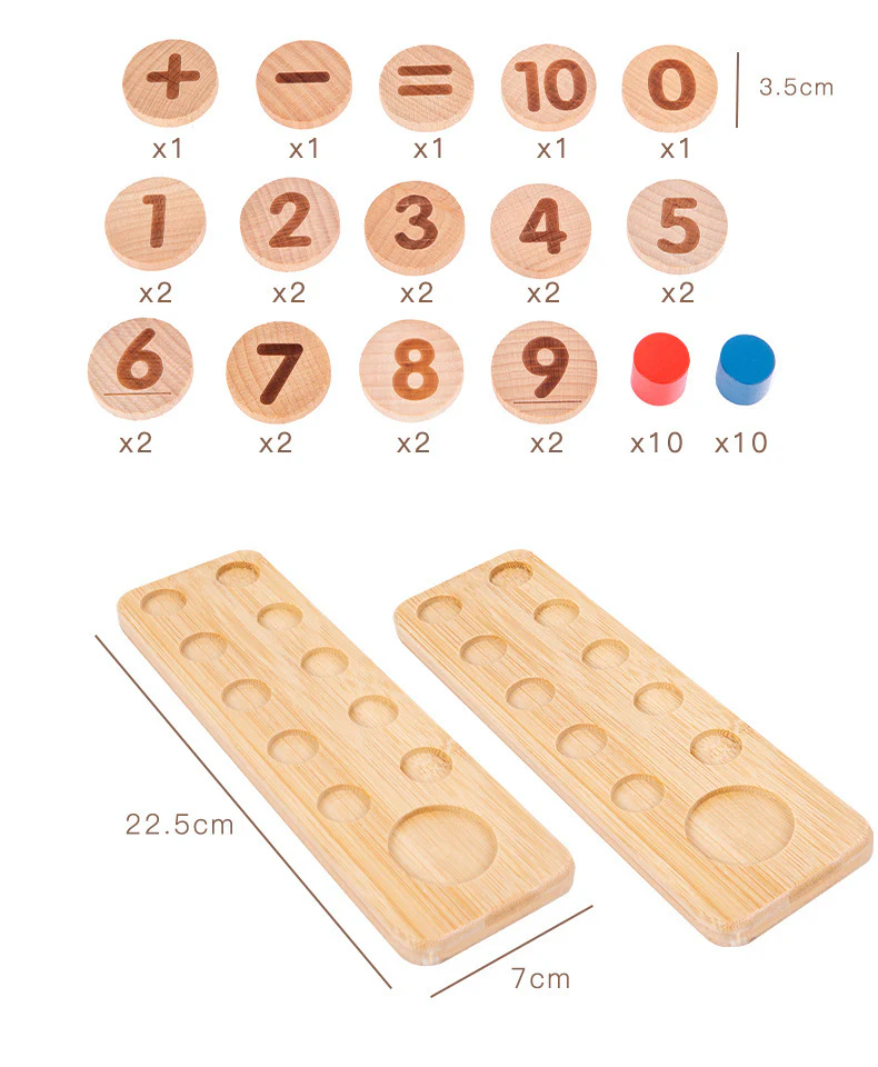 Learning to Count Made Easy - Wooden Toy - Image 5