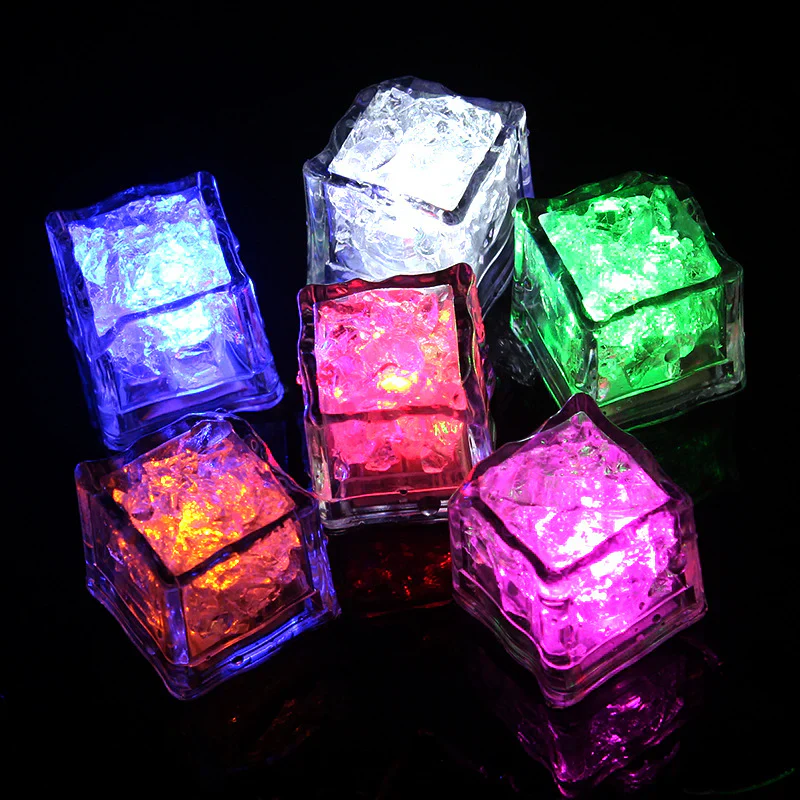Light-up bath cubes toy for children Set of 6 - Image 4