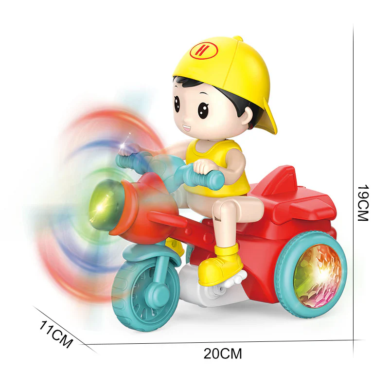 Light-up musical kids stunt scooter toy - Image 4