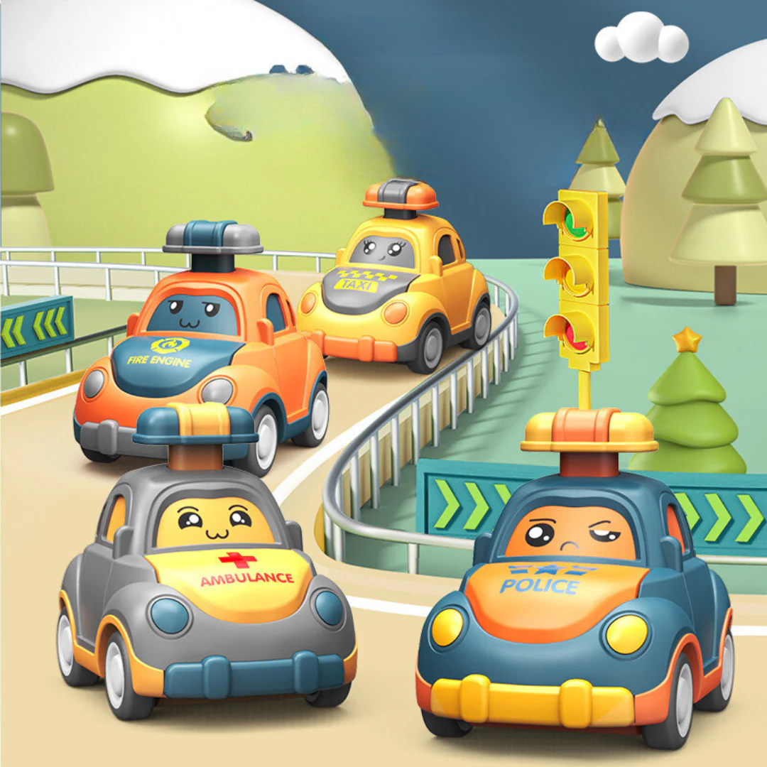 Little Adventure Cars - Press and Drive - Image 2