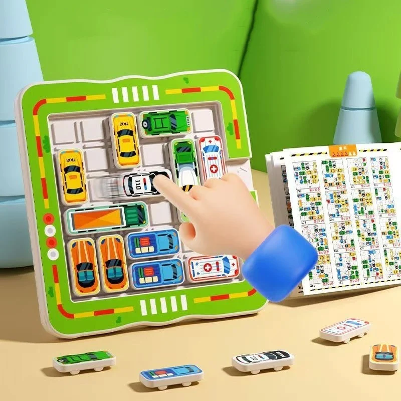 Logical Thinking Exercise Parking Maze Game Toy - Image 3