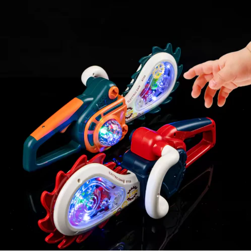 Luminous Musical Chainsaw Toy for Children - Image 3