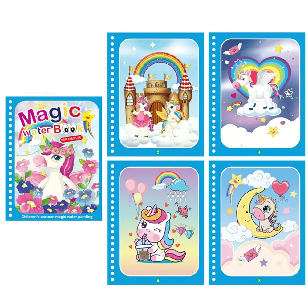 Magic Water Coloring Book – Discover Hidden Drawings - Image 6
