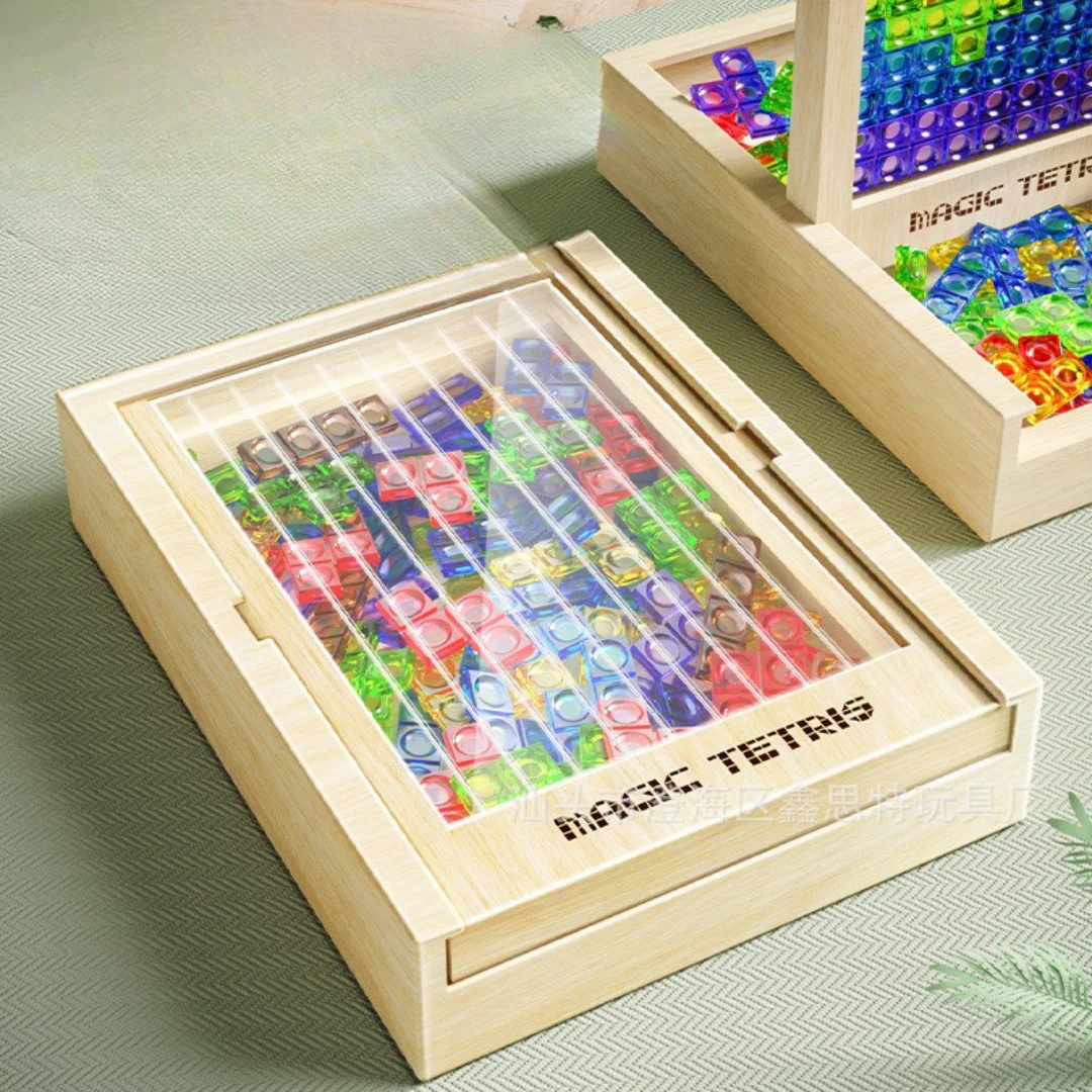 Magic Wooden Tetris Game - Image 5