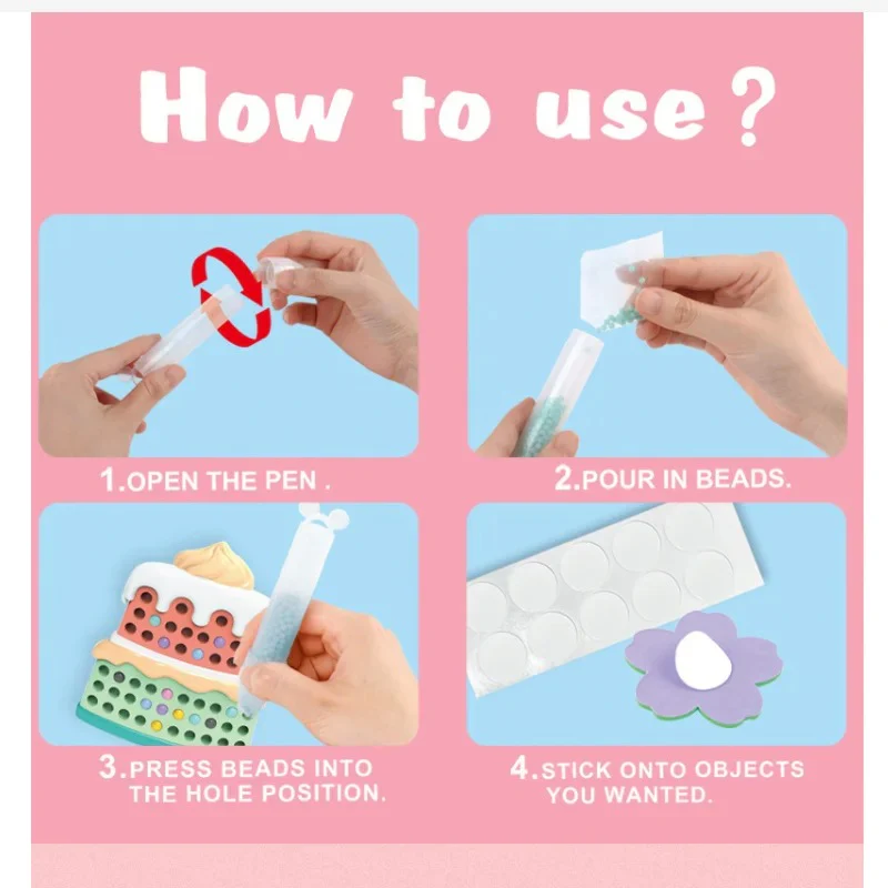 Magical bead painting – DIY set for kids - Image 6
