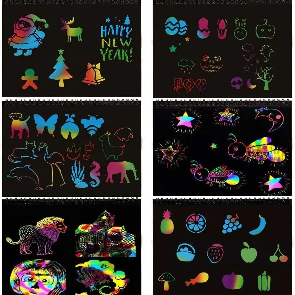 Magical Rainbow Scratch Paper - Image 6