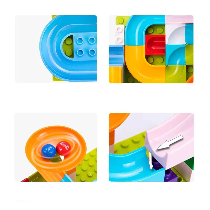 Marble Race Track Builder – Create Your Own Racing Track with Building Blocks - Image 3
