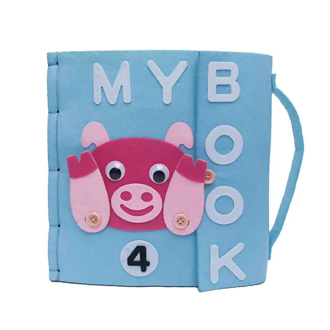 Montessori Activity Books Made of Felt - Image 3
