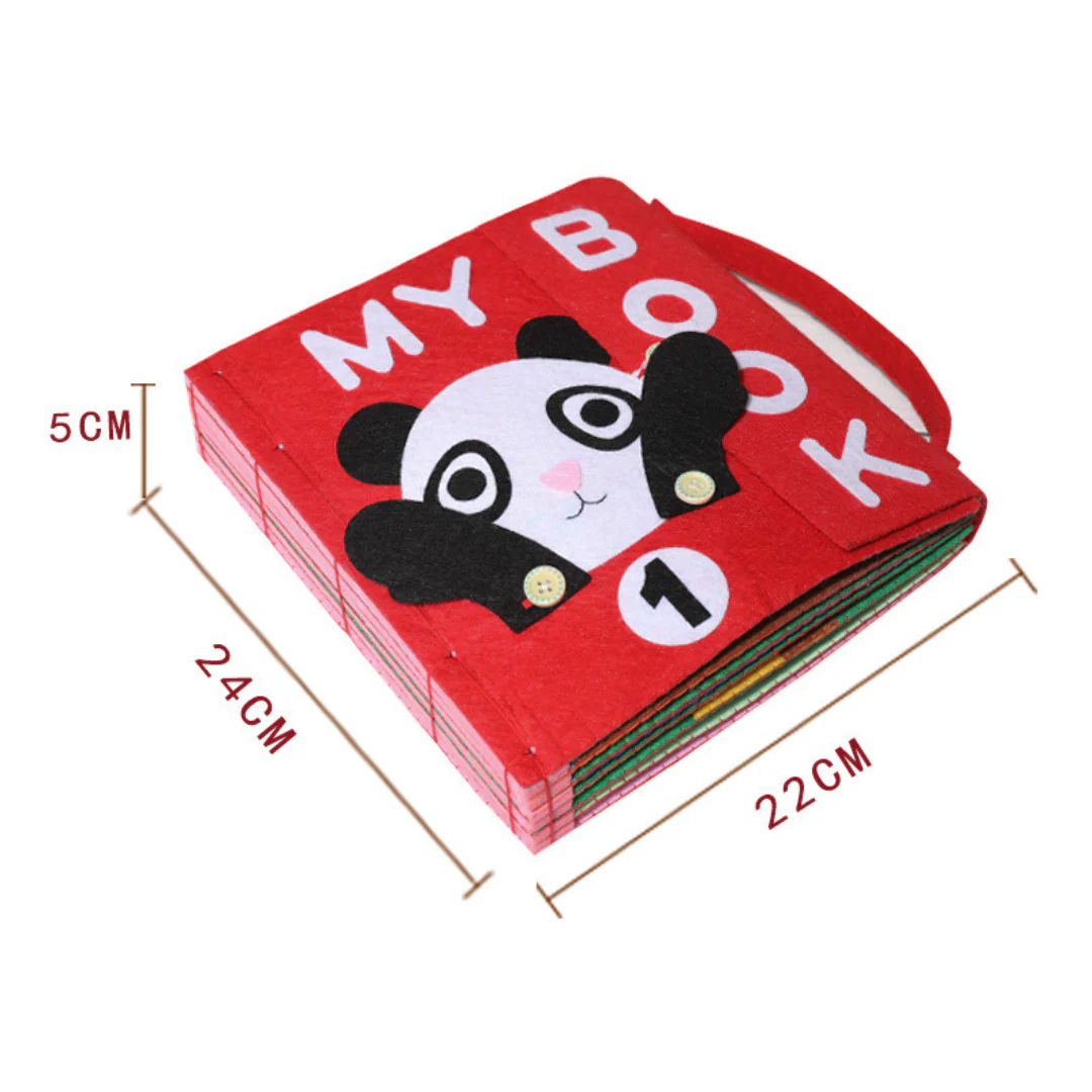Montessori Activity Books Made of Felt - Image 5