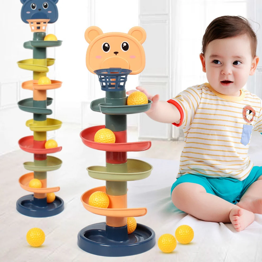 Montessori Ball Tower for Kids - Image 2