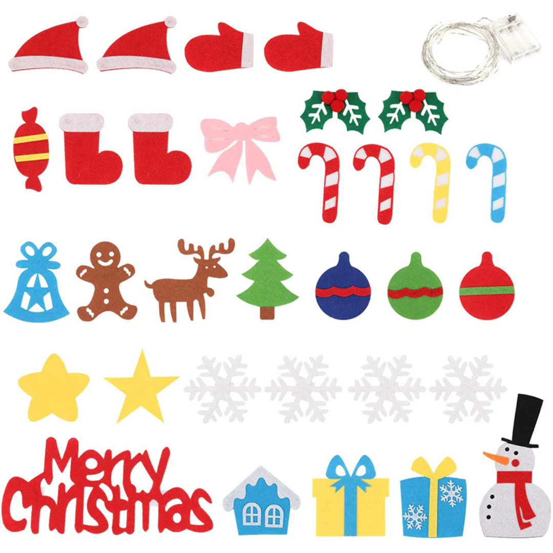 Montessori Felt Christmas Tree - Image 5