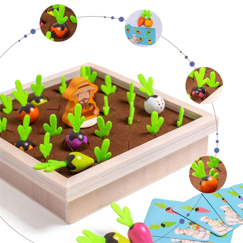 Montessori Felt Farm Toy - Image 2