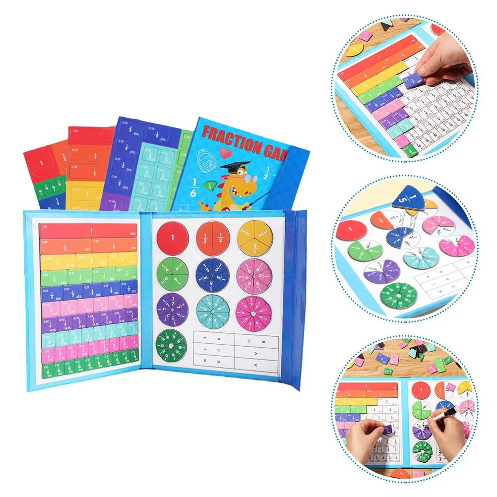 Montessori Kids Fraction Magnet Learning Toy - Image 5