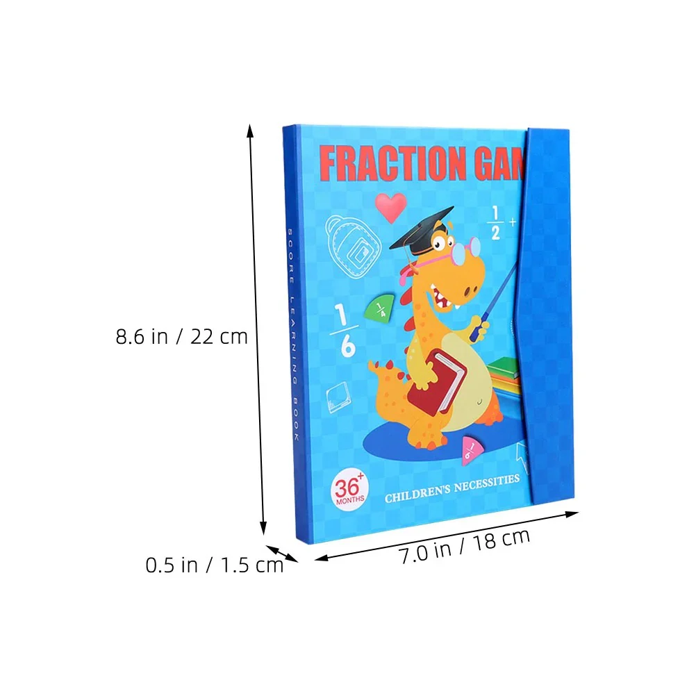 Montessori Kids Fraction Magnet Learning Toy - Image 7