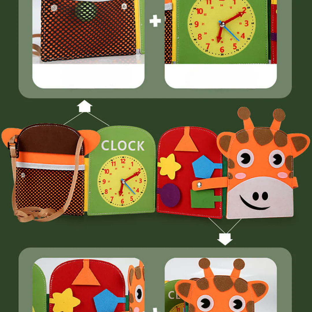 Montessori Learning and Activity Book in Giraffe Design - Image 11