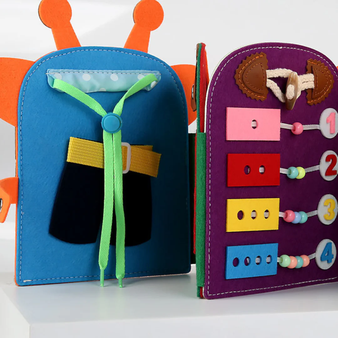 Montessori Learning and Activity Book in Giraffe Design - Image 3