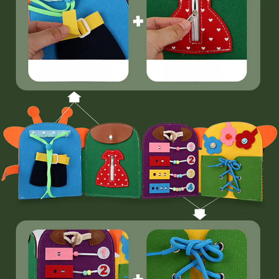 Montessori Learning and Activity Book in Giraffe Design - Image 4