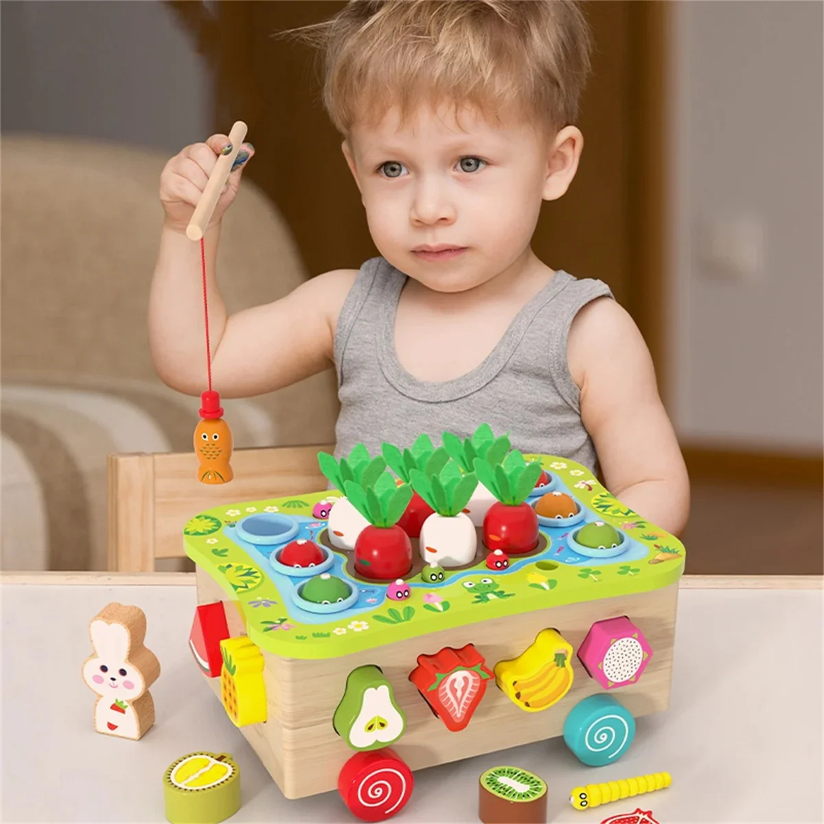 Montessori Learning and Development Wooden Toy - Image 2