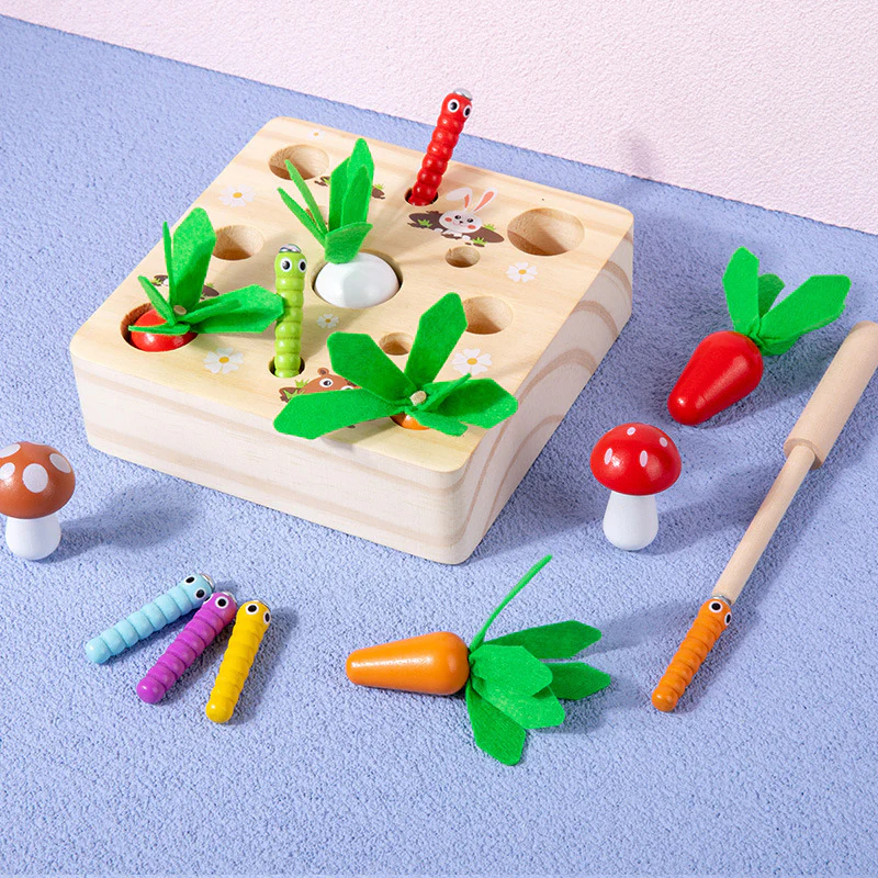 Montessori Learning and Development Wooden Toy - Image 6