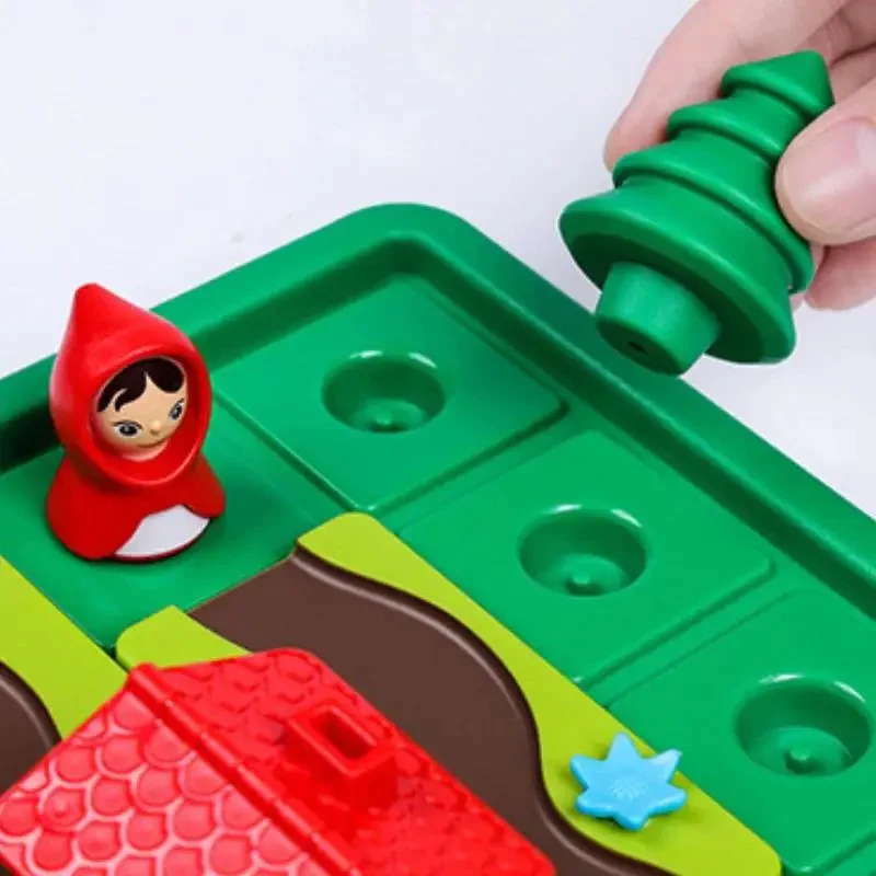Montessori Little Red Riding Hood puzzle and skill game - Image 8