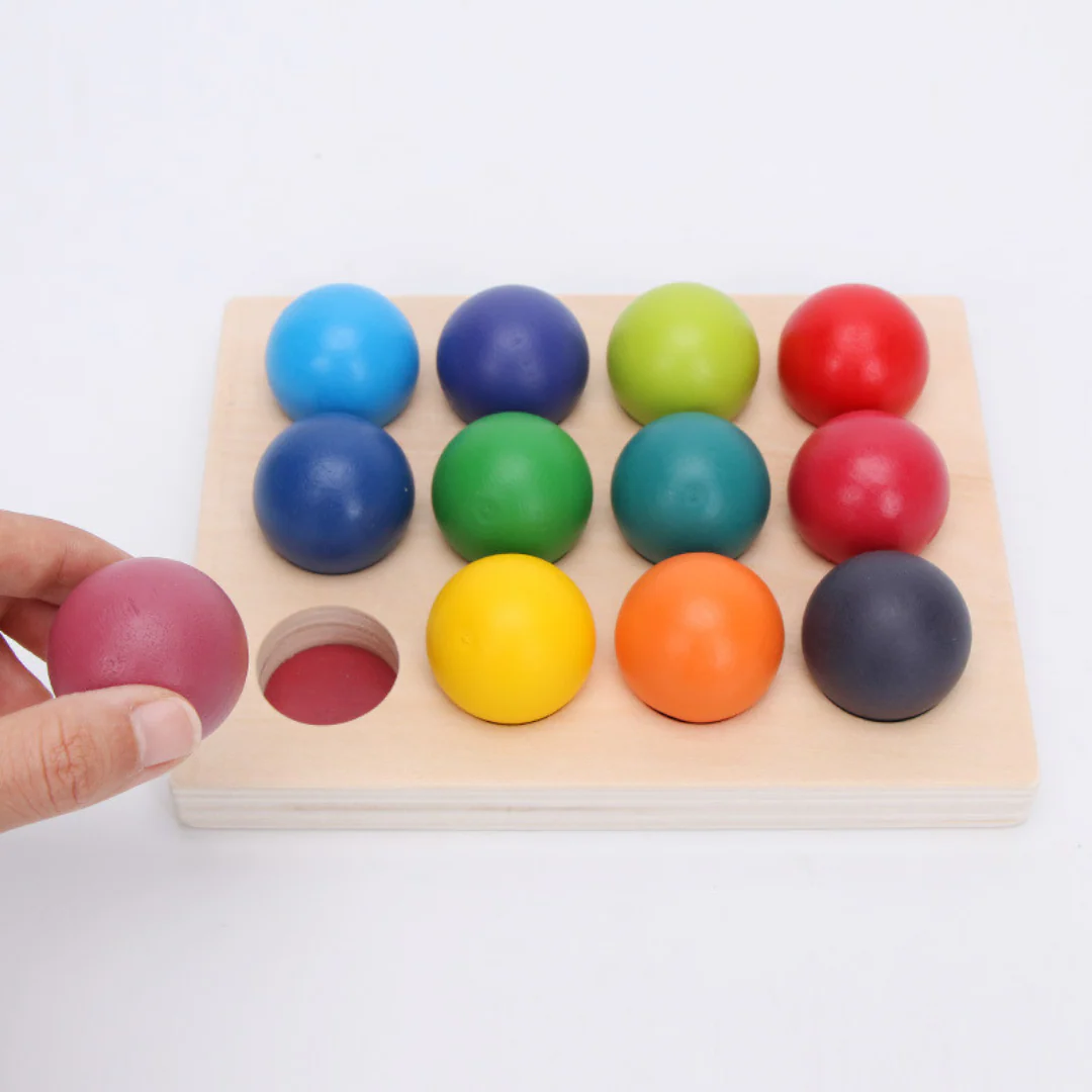 Montessori Rainbow Sorting Games - Image 2