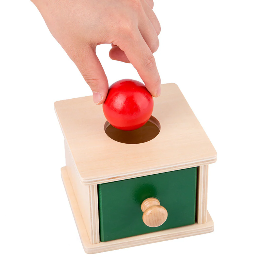 Montessori Rotating Wooden Box for Toddlers - Image 2
