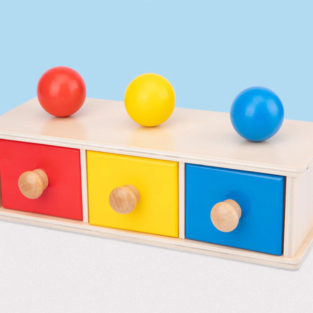 Montessori Rotating Wooden Box for Toddlers - Image 4