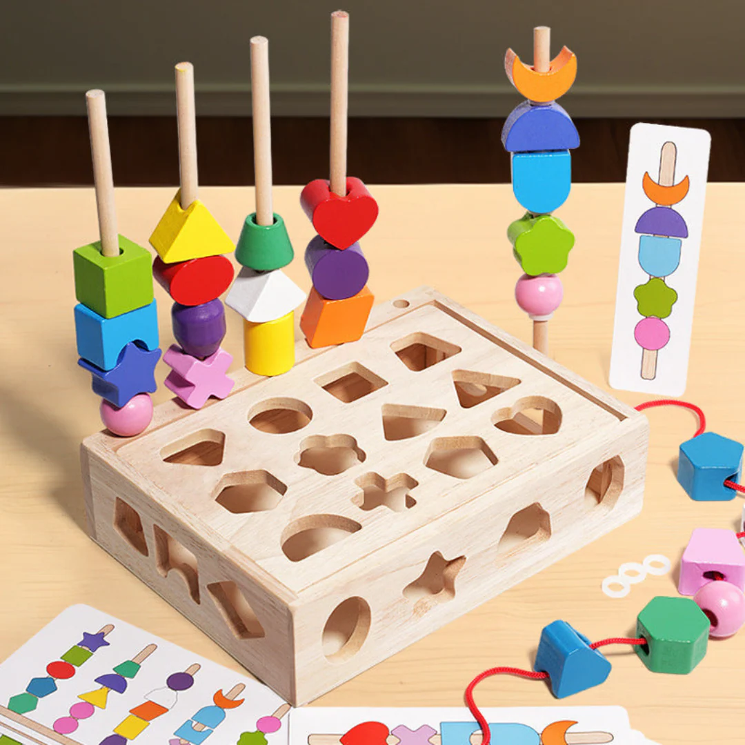 Montessori Shapes and Colors Game - Image 6