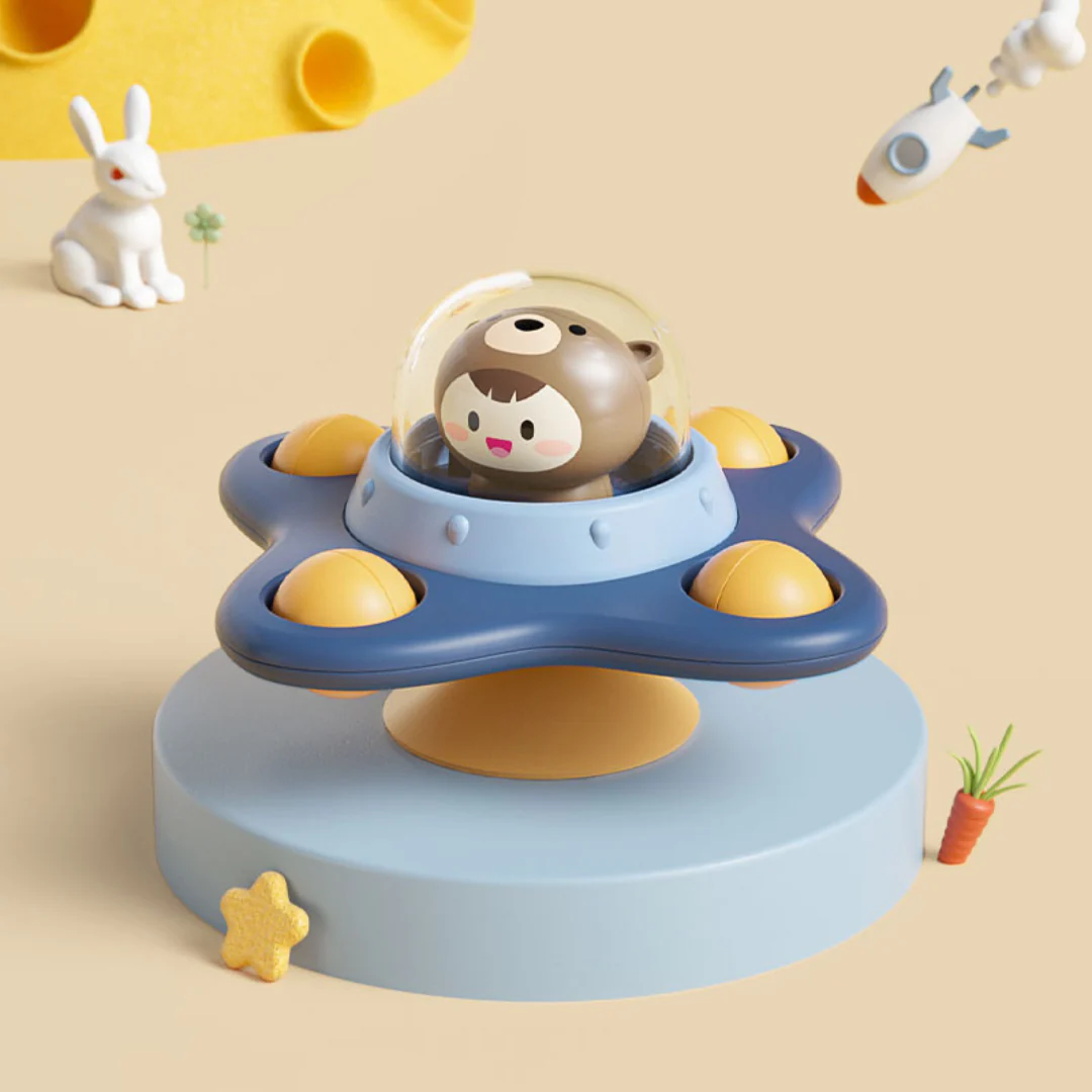 Montessori Suction Cup Spinner – Rotating Educational Toy - Image 5
