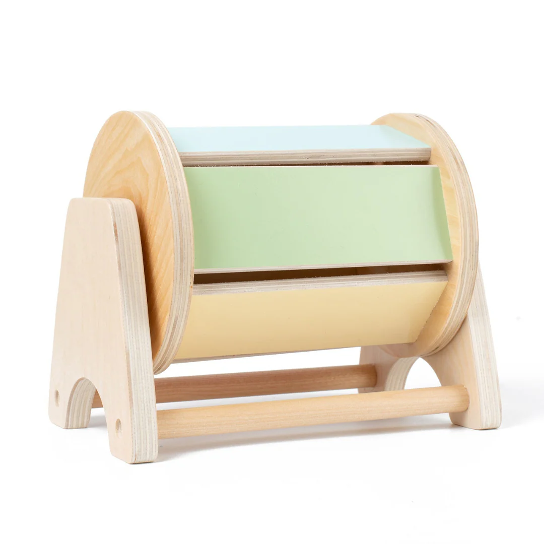 Montessori Wooden Carousel with Balls for Toddlers - Image 3