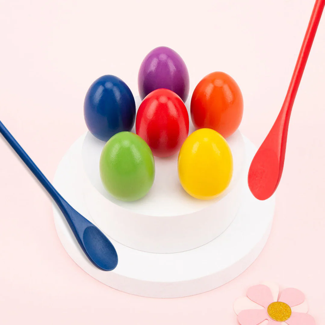 Montessori Wooden Color Spoons - Image 2