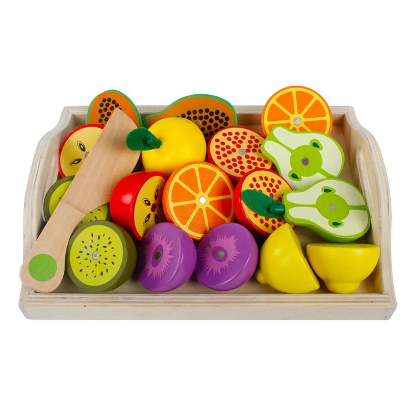 Montessori Wooden Play Kitchen Set - Image 6