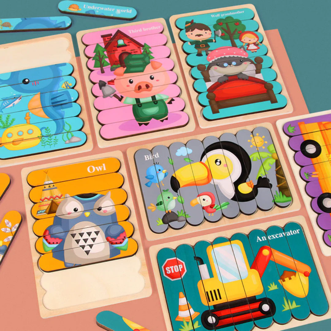 Montessori Wooden Puzzle - Image 10