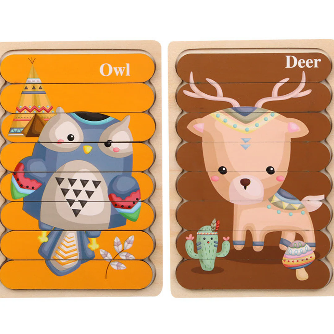 Montessori Wooden Puzzle - Image 11