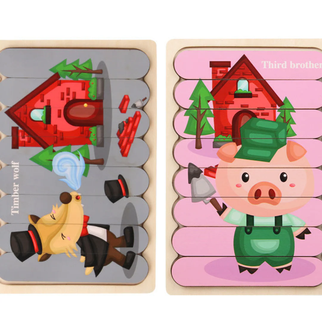 Montessori Wooden Puzzle - Image 14