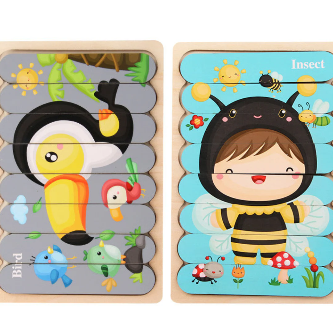 Montessori Wooden Puzzle - Image 19