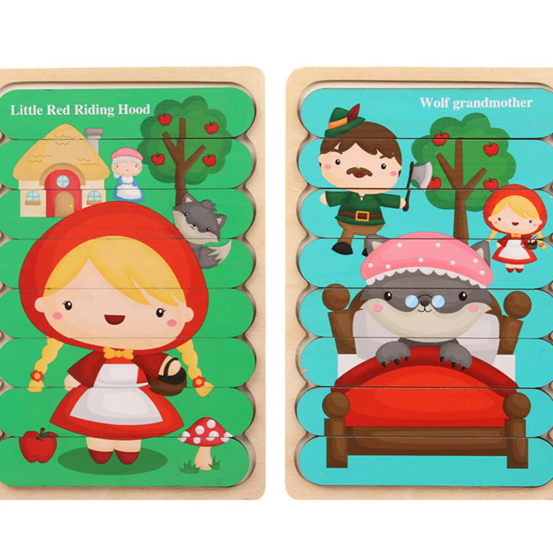 Montessori Wooden Puzzle - Image 22