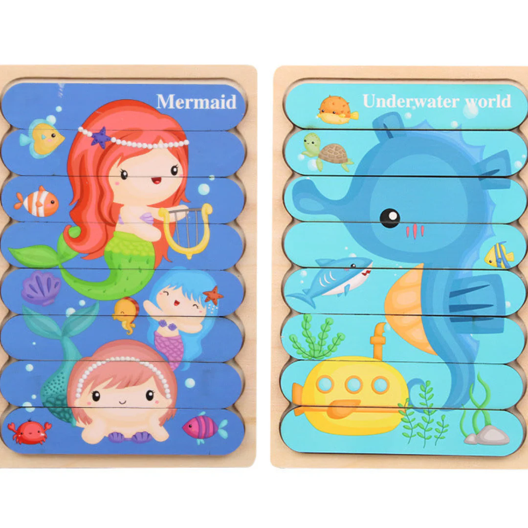 Montessori Wooden Puzzle - Image 3