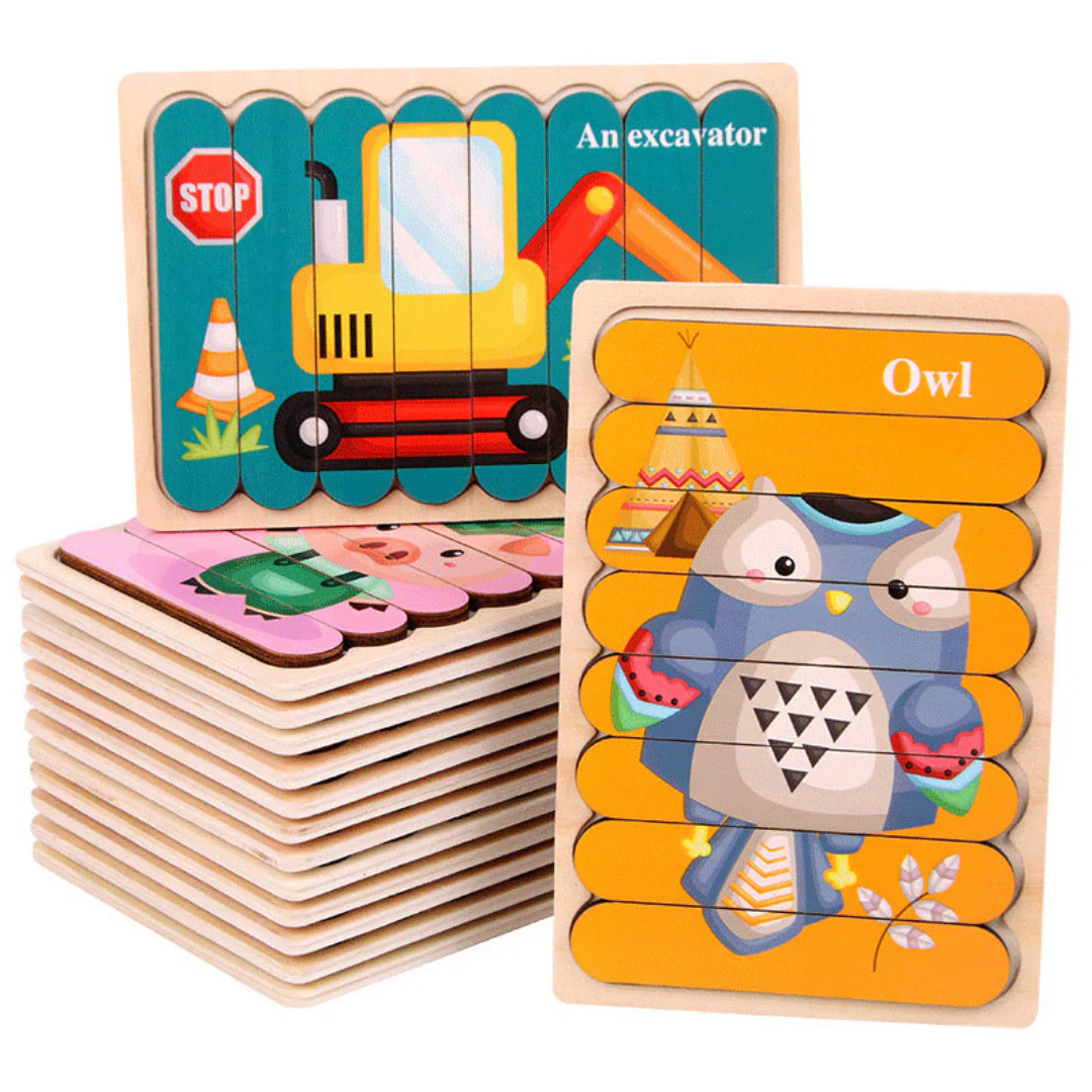 Montessori Wooden Puzzle - Image 8