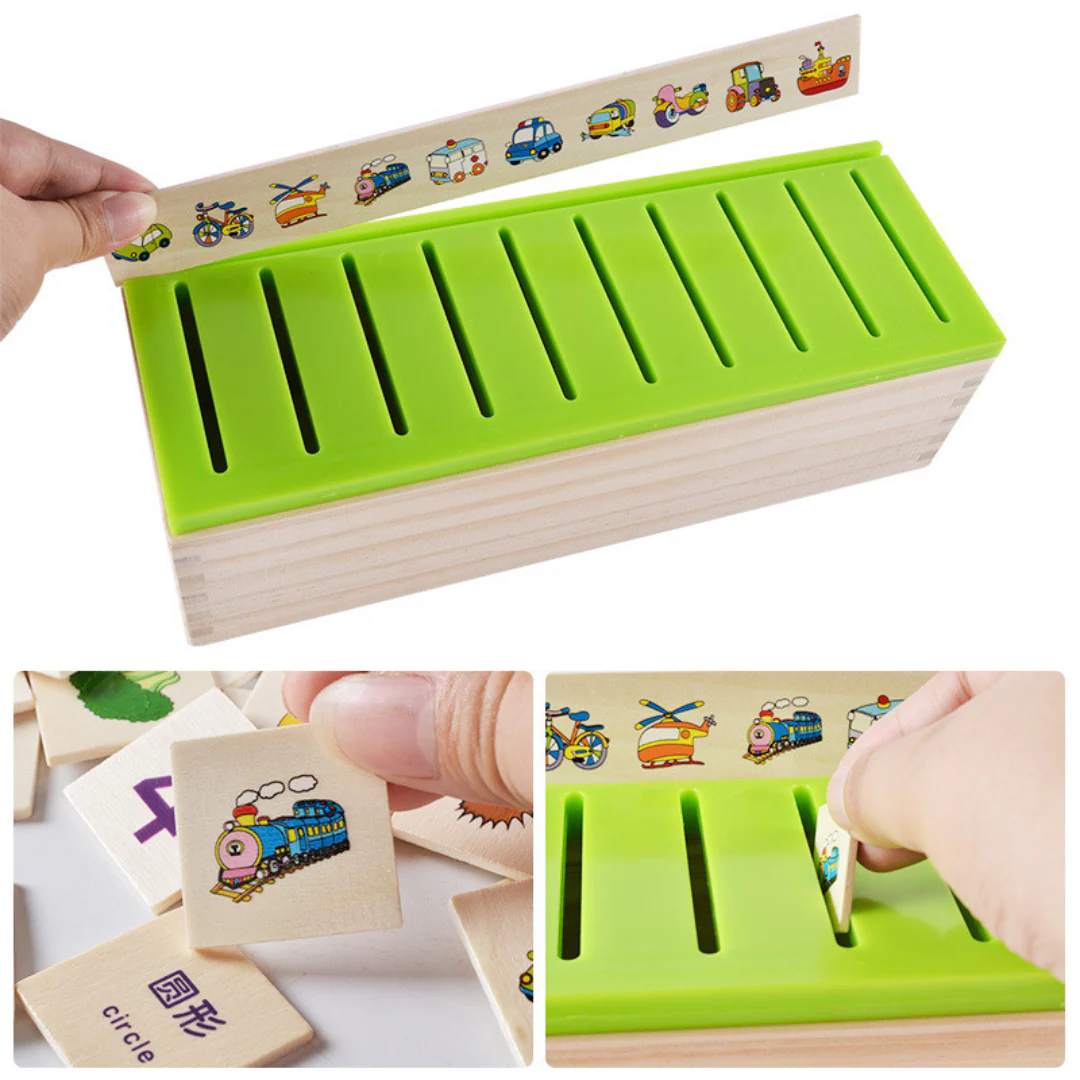 Montessori Wooden Sorting Box - Image 5