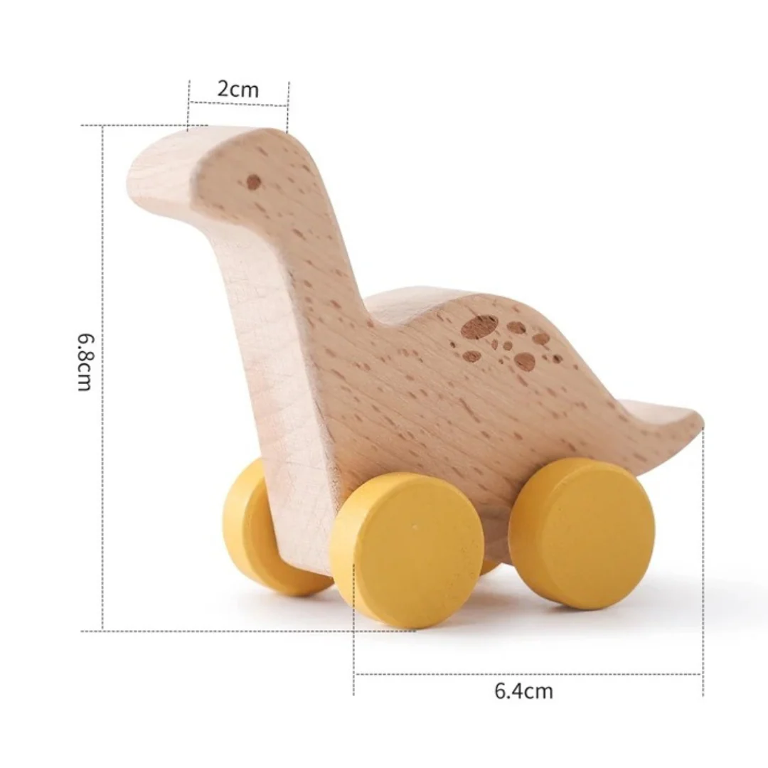 Montessori Wooden Train in Pastel Colors - Image 17