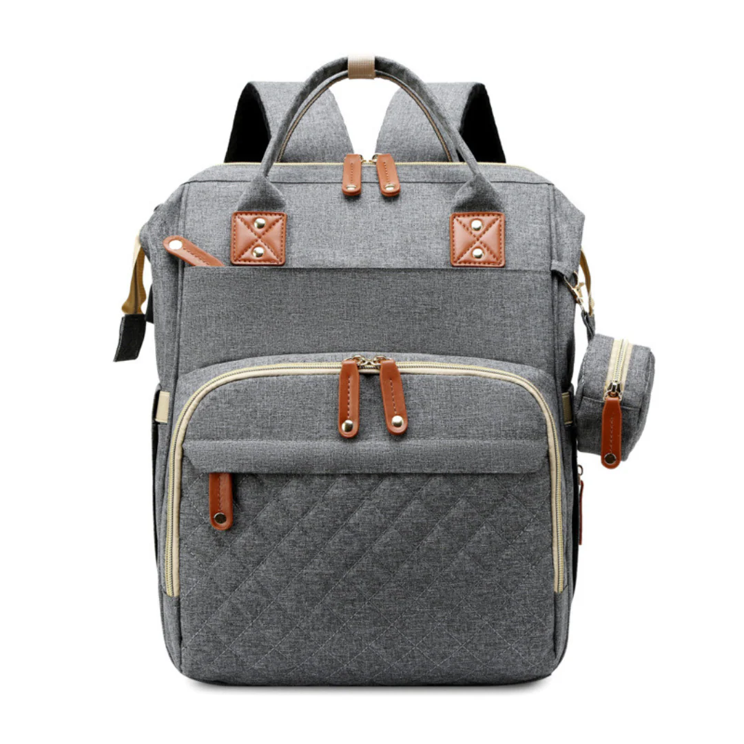 Multifunctional Baby Diaper Backpack with Sleeping Space - Image 13