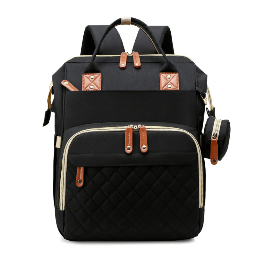 Multifunctional Baby Diaper Backpack with Sleeping Space - Image 5