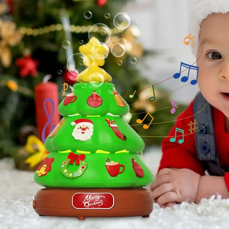 Music Bubble Christmas Tree with stickers for decorating - Image 2