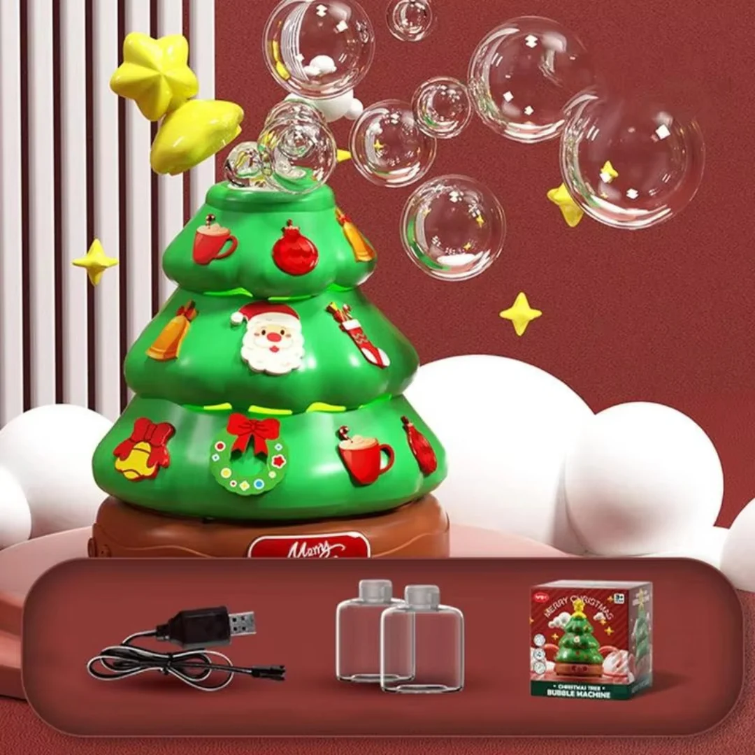 Music Bubble Christmas Tree with stickers for decorating - Image 3