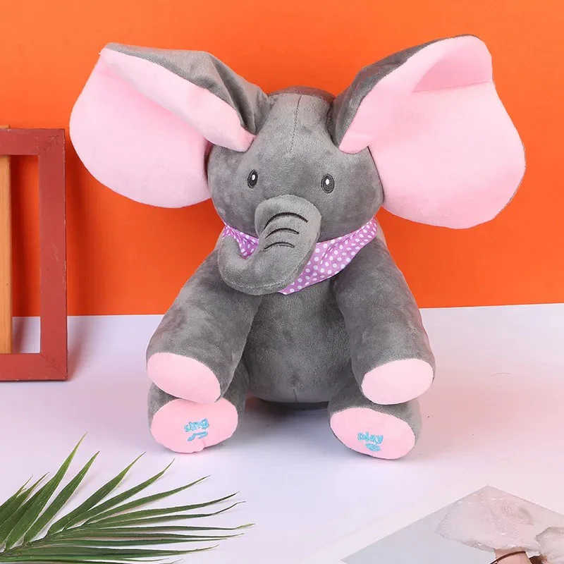 Peek-A-Boo-Elephant - Interactive Plush Toy - Image 4