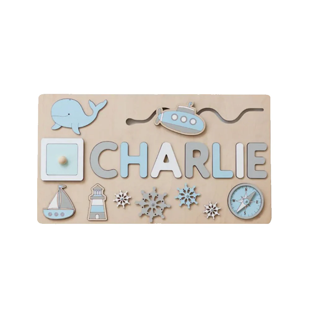 Personalised Wooden Name Puzzle - Image 9