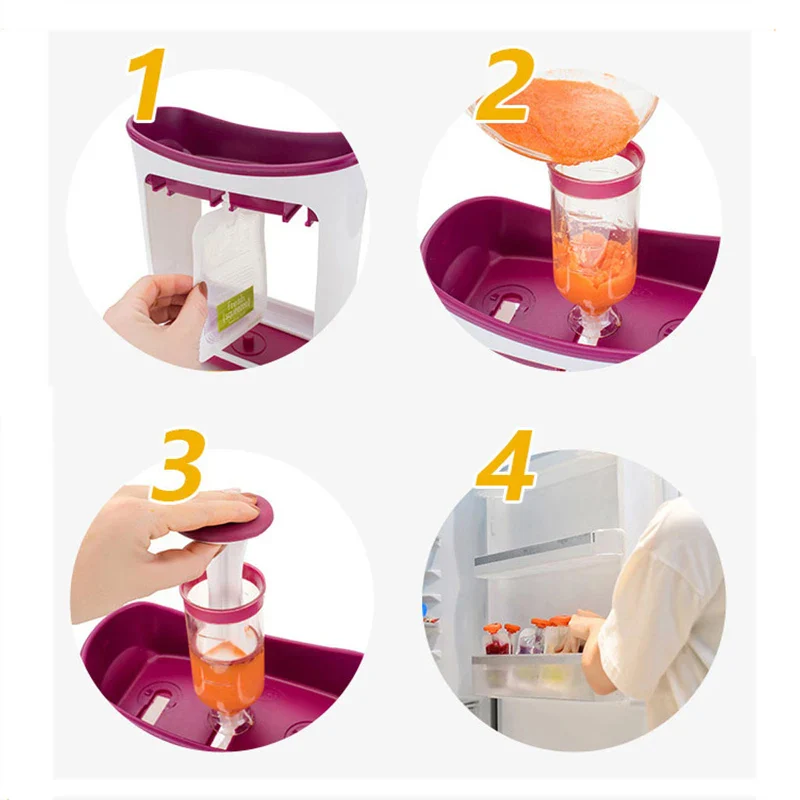 Practical Fruit Puree Maker for Babies - Image 8