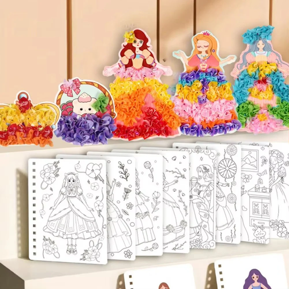 Princess Fashion Design Drawing and Craft Book - Image 4